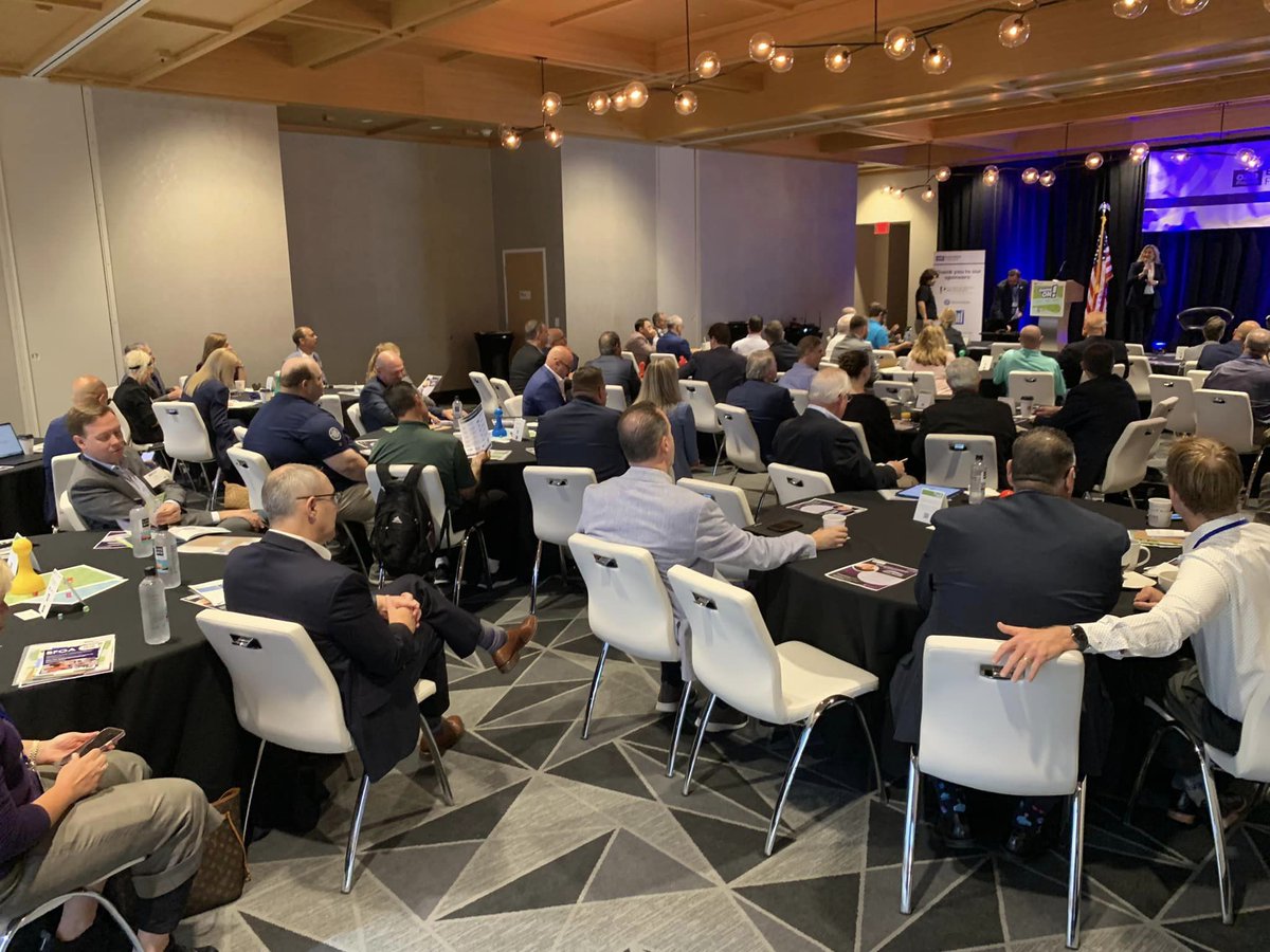 OhioBroadcaster's tweet photo. Our 2024 OAB Executive Forum is off to a great start with an opening session from Tracy Gilliam of @FUTURIinc! We're looking forward to a wonderful day of learning and connecting! https://t.co/s9uw0BsZMr