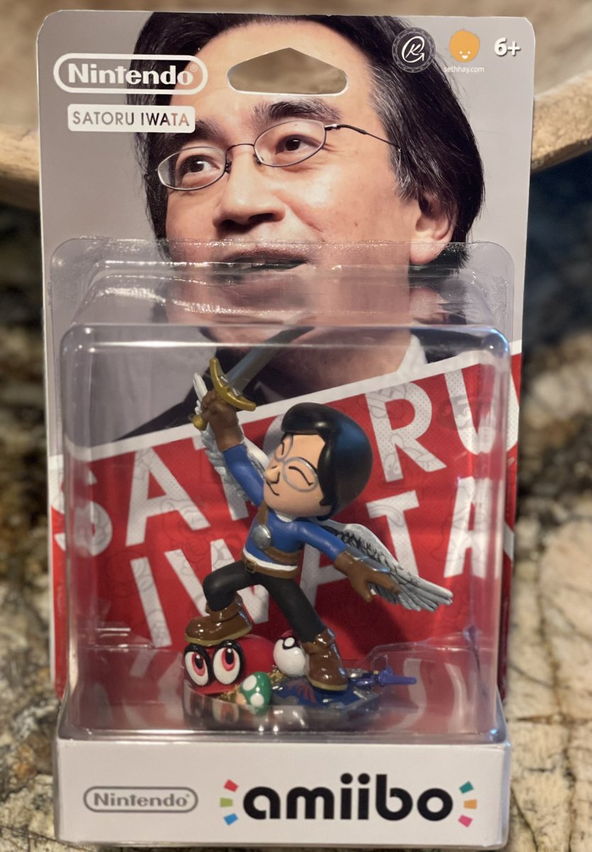 The real 🐐of gaming. Satoru Iwata: December 6, 1959 – July 11, 2015. RIP