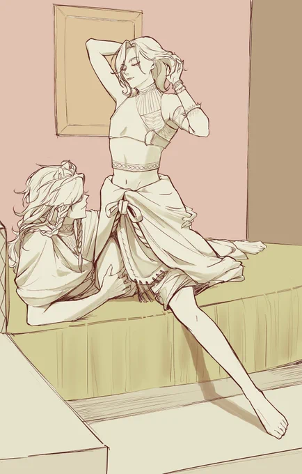 あの夜のレオヴィル妄想 