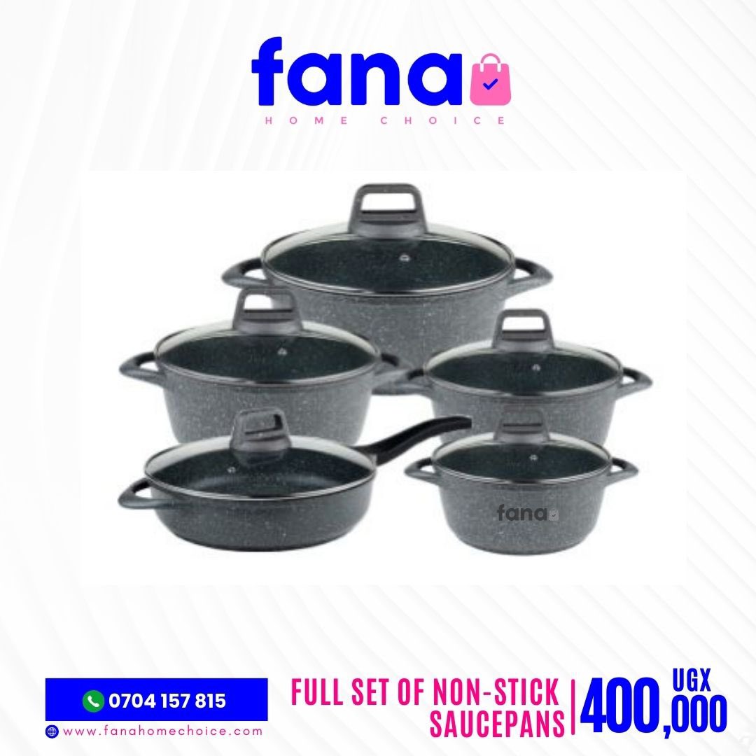 FanaHomeChoice's tweet photo. Nonstick pots and pans are typically aluminum or stainless steel with a slick, nonporous chemical coating over the interior that makes a slick, nonreactive surface that keeps food from sticking to the bottom of the pan. If scratches or chips appear in the nonstick surface, it’s time to replace the cookware.we have awide variety @fana_homechoice to fit different themes in different homes! To purchase, please call or whatsapp 0704157815 for asame day delivery!
#nonstickpans #inductionpans #saucepans#bestquality
