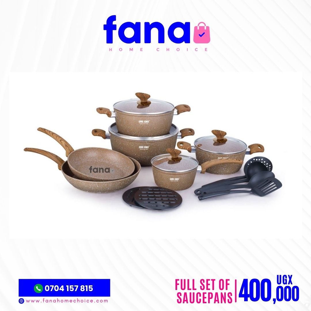 FanaHomeChoice's tweet photo. Nonstick pots and pans are typically aluminum or stainless steel with a slick, nonporous chemical coating over the interior that makes a slick, nonreactive surface that keeps food from sticking to the bottom of the pan. If scratches or chips appear in the nonstick surface, it’s time to replace the cookware.we have awide variety @fana_homechoice to fit different themes in different homes! To purchase, please call or whatsapp 0704157815 for asame day delivery!
#nonstickpans #inductionpans #saucepans#bestquality