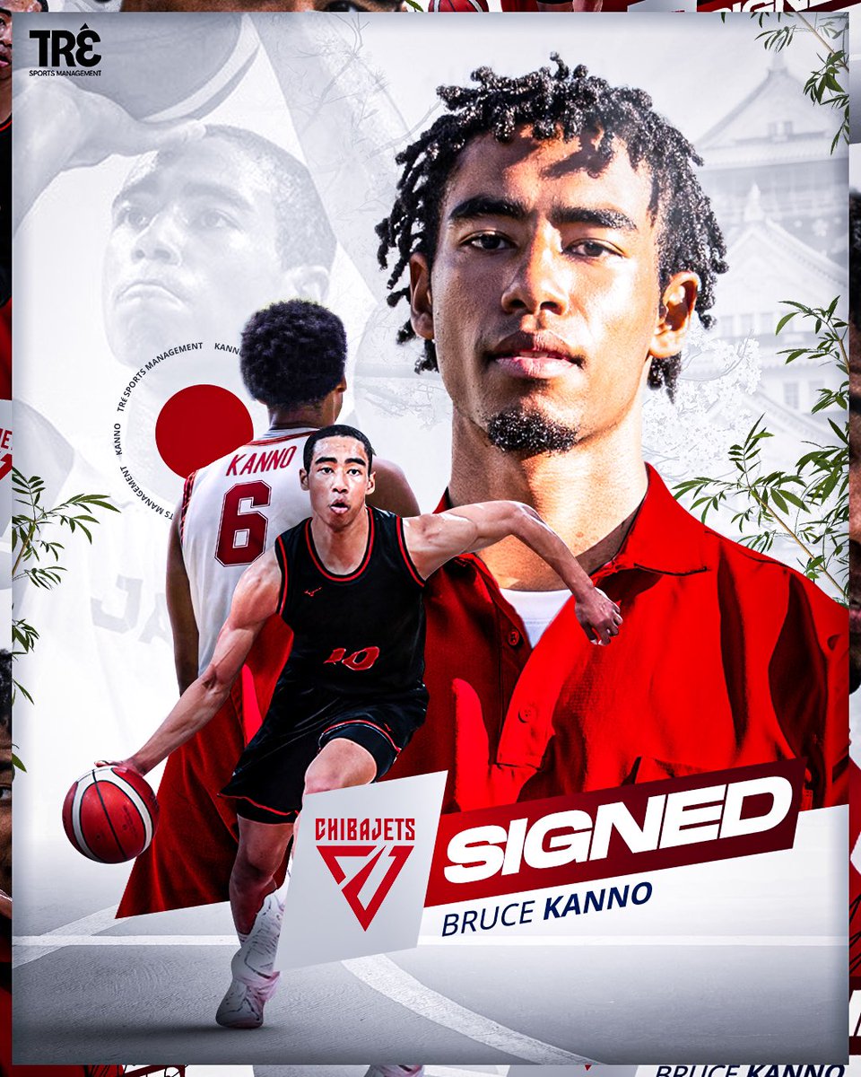 tre_sports's tweet photo. Bruce Kanno, has signed his first professional contract with the Chiba Jets! After two years at college in the U.S.A., Bruce made the decision to join one of the most well thought of organizations in Japan and the 2024 East Asia Super League Champions. https://t.co/3Ihv2oXUFB