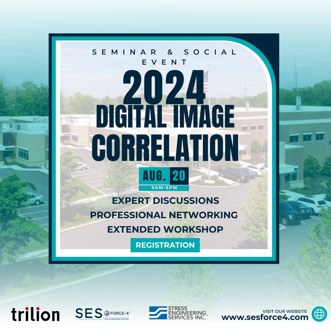 SESForce4's tweet photo. https://t.co/xs9lN9w8Wo

#RegisterToday #Seminar #Workshop #SocialHour #Engineering #Innovation #Healthcare #MedTech #Pharma #DigitalImageCorrelation #FailureAnalysis #Testing https://t.co/e2eUBinZyO