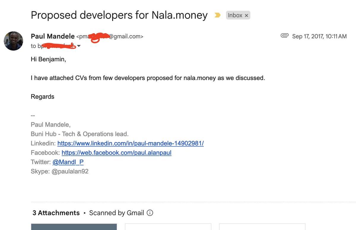 Paul Mandele tweet media