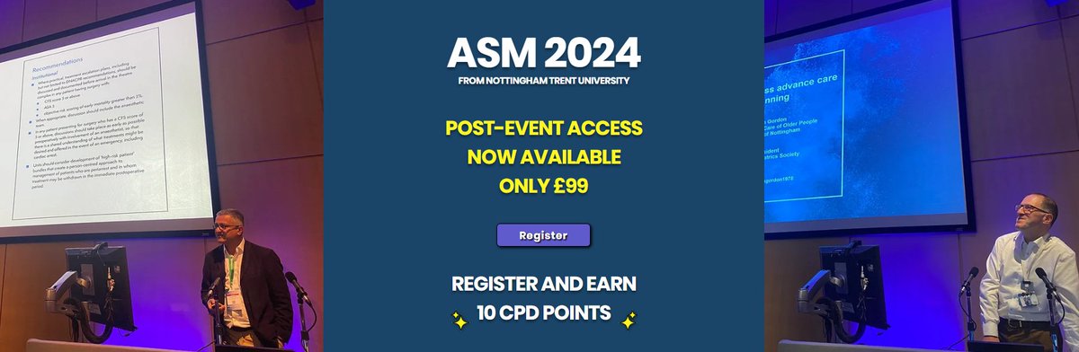 AgeAnaesthesia's tweet photo. 📣AAA Annual Scientific Meeting 2024 - POST-EVENT ACCESS NOW AVAILABLE! 
Purchase now through our website - https://t.co/dFSIpGvorn

 10 CPD points on completion 

#AAAConf #Posteventaccess https://t.co/CQeZY6htr3