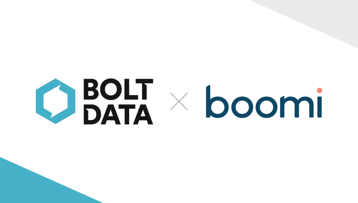BoltData's tweet photo. We are excited to announce our latest partnership with cloud integration and data management solutions provider, @boomi.

This partnership will help companies easily integrate their CRM to ERP, finance, billing, and field service management systems. ⚡️

https://t.co/cPCNWiVuJg https://t.co/bZgVm46xd9