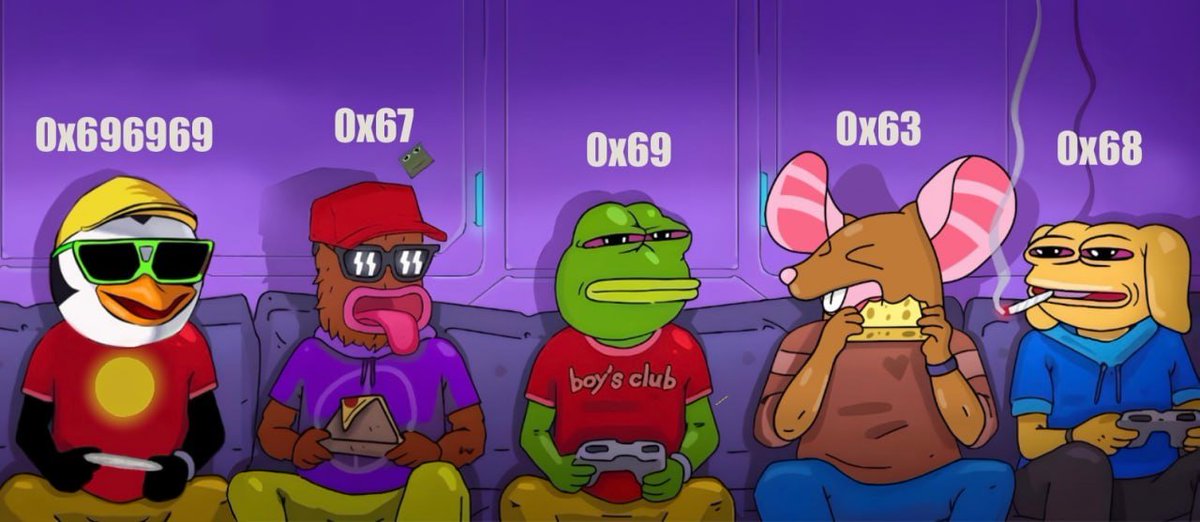 pepengeth's tweet photo. $PEPE - 0x69
$PEPENG - 0x696969

PEPENG NEXT PEPE? 🐧🐧 https://t.co/Jm9CB3sO30