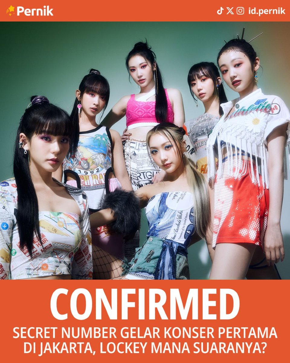 nextmomentid's tweet photo. [CONFIRMED]
✨ Secret Number - "pasSwoRd concert"
🕑 28 September 2024
📍 Tennis Indoor Senayan, Jakarta
📢 Promotor: TipTip &amp; Chan Entertainment

#SecretNumber #pasSwoRdConcert #SecretNumberJakarta #PernikKonser https://t.co/WMdYbpvGCI
