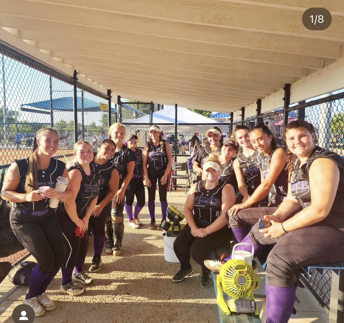 CJ FORCE SOFTBALL tweet media