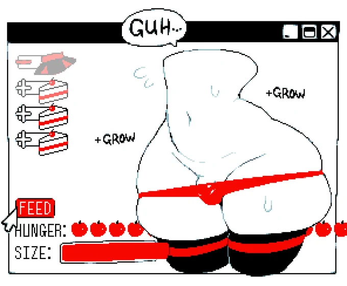 Make sure not to overfeed your web-pet! (or do.) 