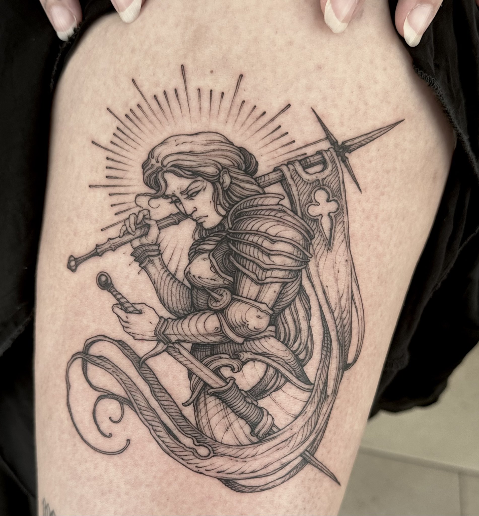 Joan Of Arc Tattoo Joan Of Arc Tattoo | Joel Gordon Photography
