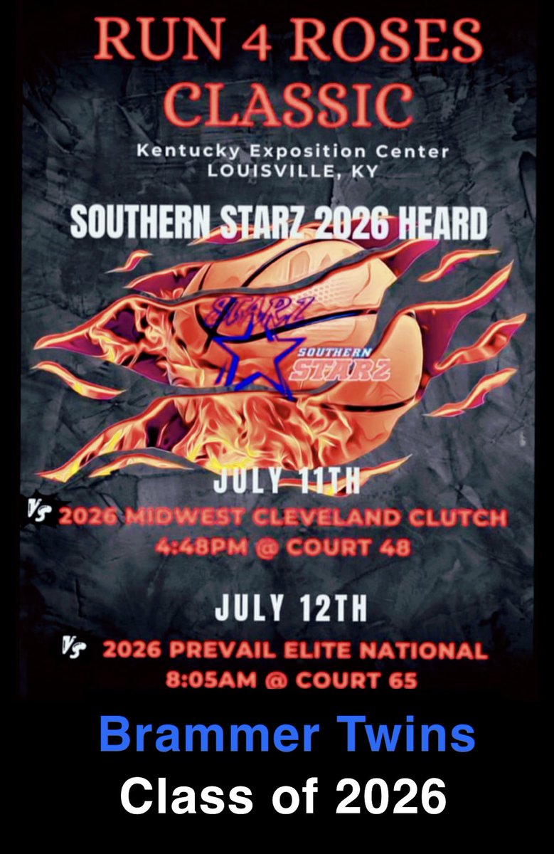 Maleeya Brammer (@maleeya_brammer) on Twitter photo Coaches come watch us play!
Southern Starz Heard
- 6’ 1” Forward
- Twin to <a href="/makayla_brammer/">Makayla Brammer</a>
- Class of 2026
@Starz_Heard <a href="/ALSoStarz/">AL Southern Starz</a> <a href="/TFNsRun4Roses/">TFN's Run 4 Roses</a> <a href="/coachajpuckett/">Angi Puckett</a> <a href="/A_COACH_Brammer/">Adam Brammer</a> Coaches come watch us play!
Southern Starz Heard
- 6’ 1” Forward
- Twin to <a href="/makayla_brammer/">Makayla Brammer</a>
- Class of 2026
@Starz_Heard <a href="/ALSoStarz/">AL Southern Starz</a> <a href="/TFNsRun4Roses/">TFN's Run 4 Roses</a> <a href="/coachajpuckett/">Angi Puckett</a> <a href="/A_COACH_Brammer/">Adam Brammer</a>