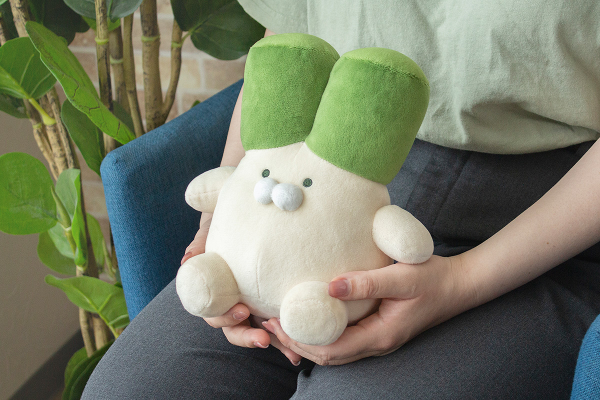 ネギうさぎぬいぐるみプロジェクトの ご支援受付は本日23:59までです