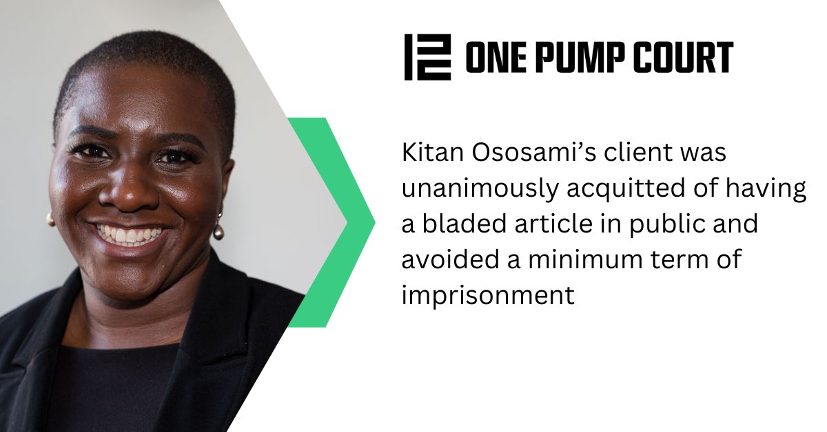 One Pump Court tweet media