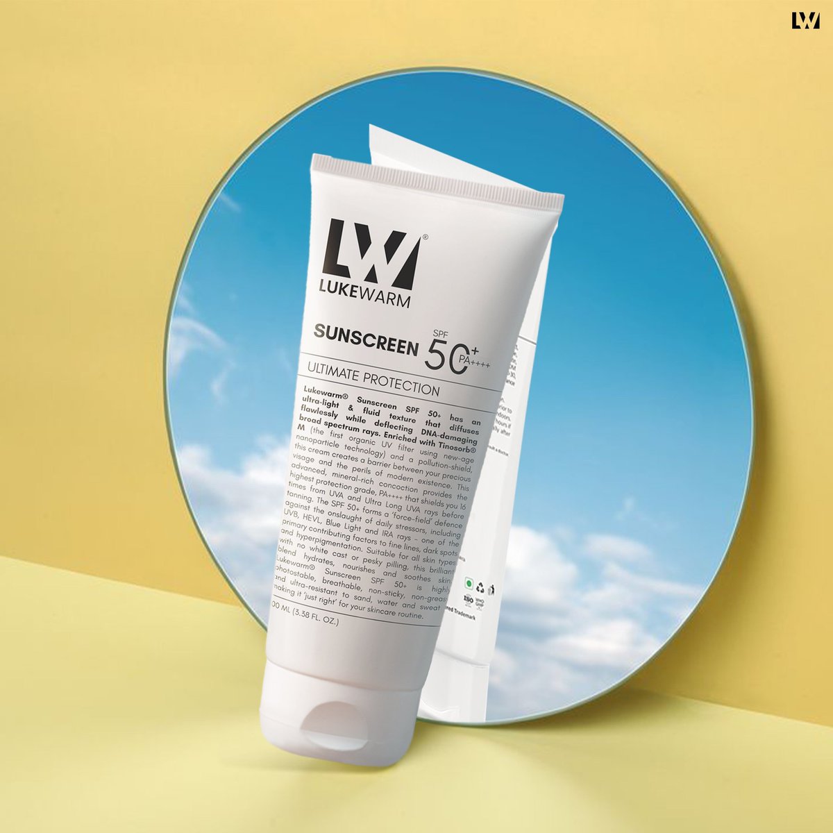 Lukewarmcare's tweet photo. Enjoy the sun responsibly! Keep your skin safe with Lukewarm Sunscreen SPF 50+ PA++++
.
.
.
(Lukewarm Sunscreen, Lukewarm, Hybrid Sunscreen,Skincare Tips, Healthy Skin Care, Sunscreen for sensitive skin, Long Lasting Protection, Lukewarm Sunscreen SPF 50+ PA++++, Lukewarmcare) https://t.co/HP5m2ejRPz