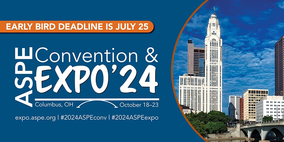 aspeexpo's tweet photo. The early bird deadline to register for #2024ASPEconv is in two weeks. Don't miss your chance to save! Visit https://t.co/1YKJdE7ShX to sign up to join thousands of your peers in Columbus, Ohio on September 18-23. https://t.co/QKOLMOA1VF