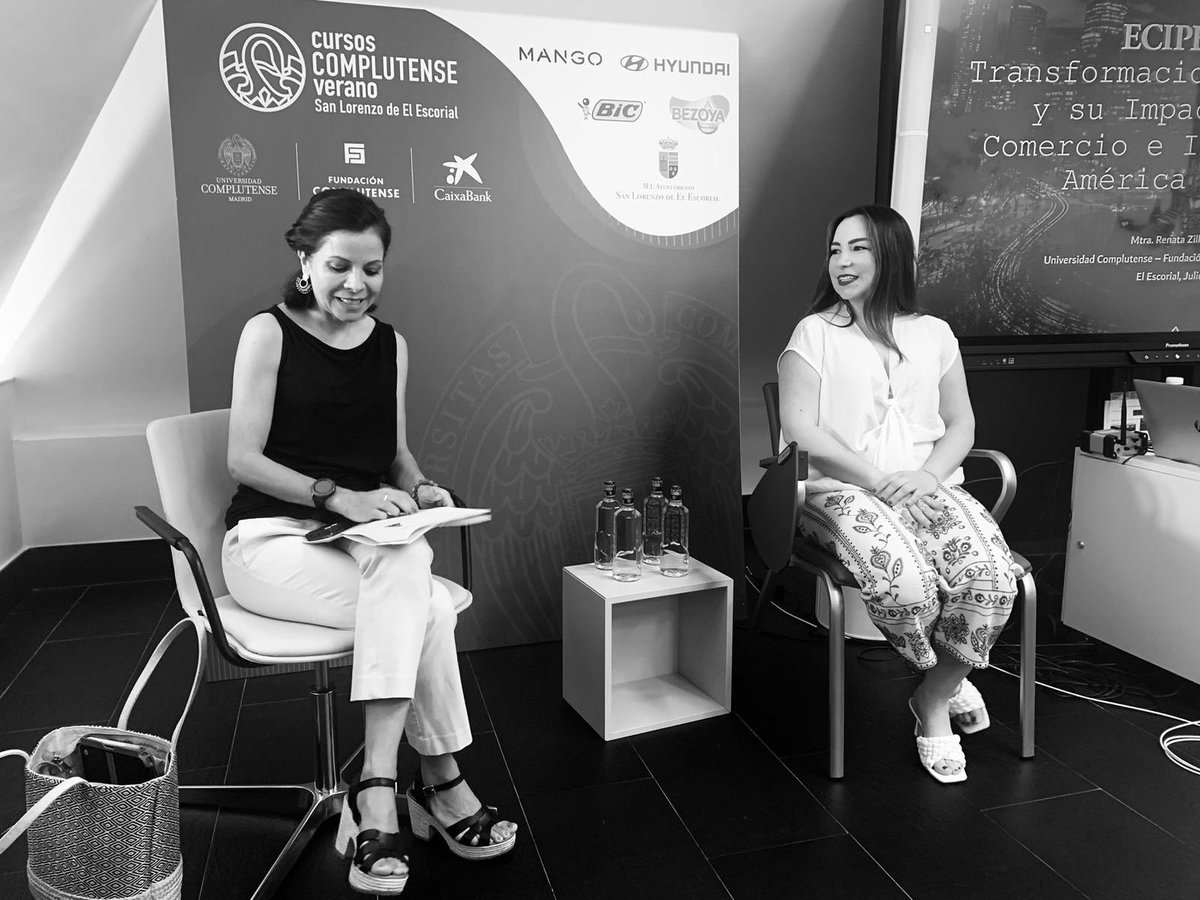 Agradezco la Fundación <a href="/Red_Carolina/">Fundación Carolina</a> y especialmente de su directora, mi amiga, la Dra. Erika Rodríguez Pinzón <a href="/emaropi/">Erika Rodríguez P. PhD</a> por invitarme como ponente para charlar de las “Perspectivas de Comercio e Inversión en América Latina” en el marco de los <a href="/CursosVeranoUCM/">Cursos de Verano UCM</a> en El Escorial 🇪🇸