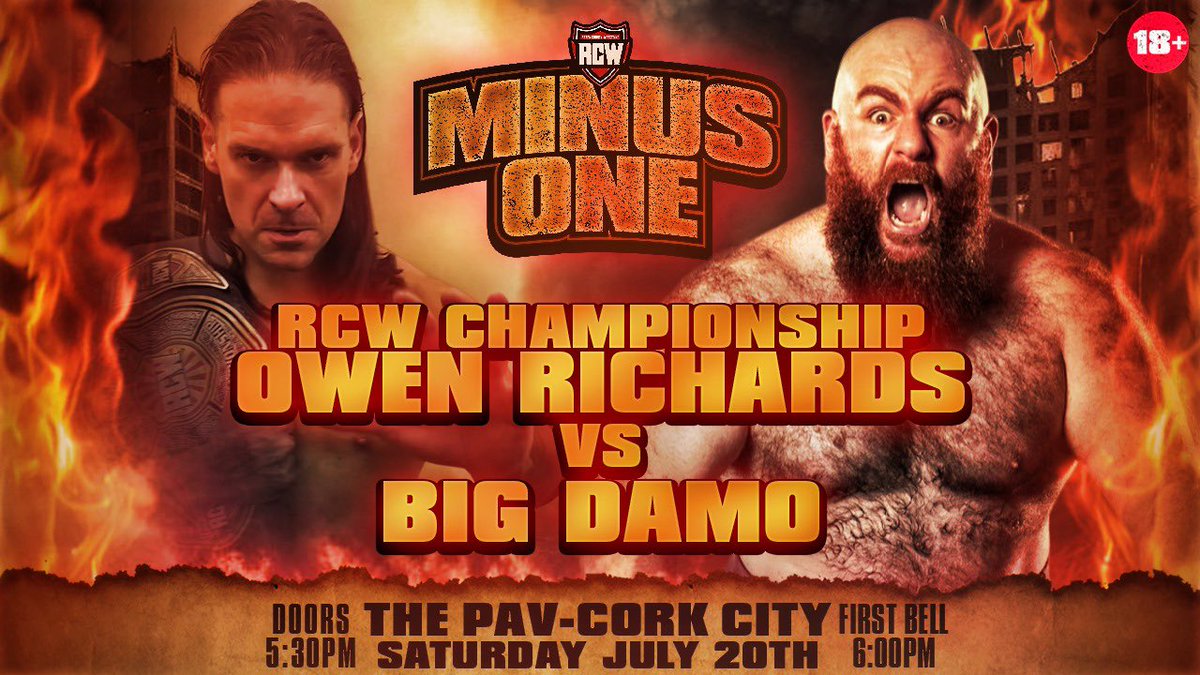 This is gonna be HUGE!!! Can <a href="/DamoMackle/">Big Damo</a> finally knock <a href="/OwenYourDestiny/">Owen Richards 🖐</a> off of the top of the mountain? 🏔️👀

See it LIVE : linktw.in/nLAQQD