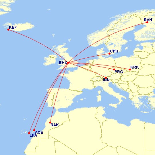 Rumour! - Suggestions are going around that <a href="/easyJet/">easyJet</a> are about to announce a FURTHER 3x NEW ROUTES &amp; a 4th BASED AIRCRAFT in addition to the 6x new routes already announced as part of their Winter’24/25 schedule from <a href="/bhx_official/">Birmingham Airport</a>! Routes to go on sale soon! One to watch…✈️