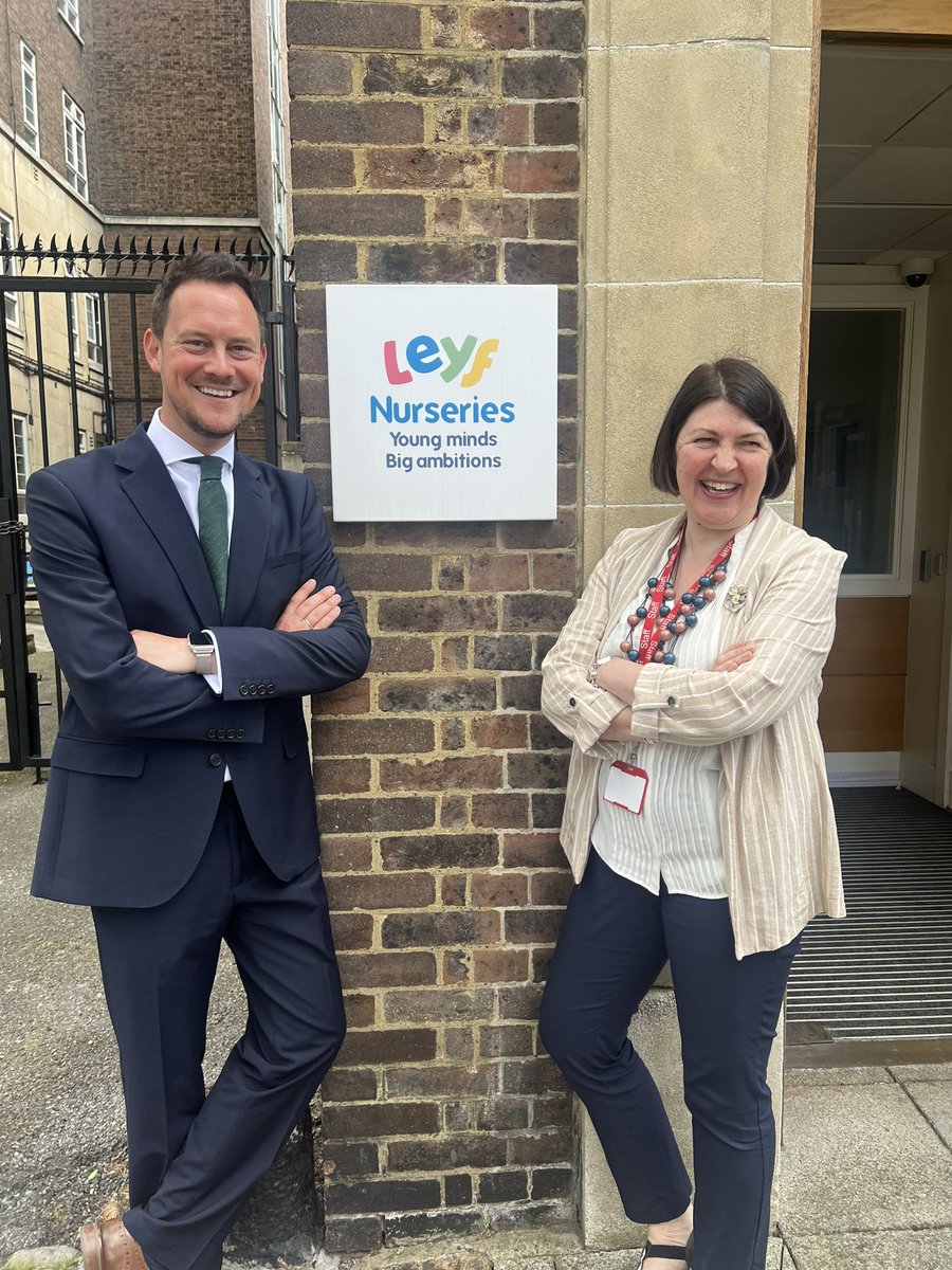 LEYF Nurseries (@leyfonline) on Twitter photo This morning we welcomed <a href="/StephenMorganMP/">Stephen Morgan MP</a> on his very first nursery visit as minister responsible for #earlyyears The first we hope of many conversations about the challenges in our sector with our CEO <a href="/JuneOSullivan/">Dr June O'Sullivan OBE</a>
<a href="/CoalitionEdCare/">Early Education and Childcare Coalition</a> <a href="/EYAlliance/">Early Years Alliance</a> This morning we welcomed <a href="/StephenMorganMP/">Stephen Morgan MP</a> on his very first nursery visit as minister responsible for #earlyyears The first we hope of many conversations about the challenges in our sector with our CEO <a href="/JuneOSullivan/">Dr June O'Sullivan OBE</a>
<a href="/CoalitionEdCare/">Early Education and Childcare Coalition</a> <a href="/EYAlliance/">Early Years Alliance</a>
