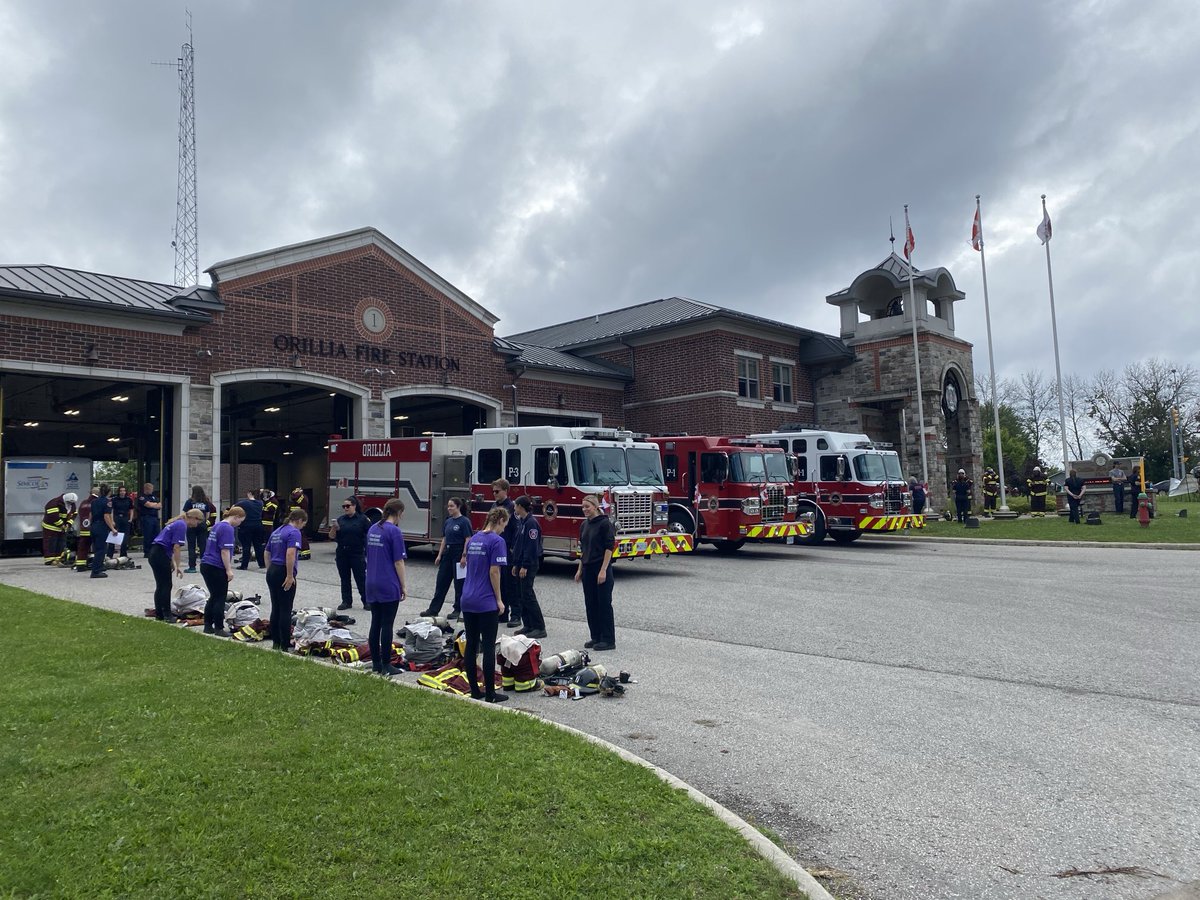 Day 1 of ⁦<a href="/campmolly_fire/">Camp Molly Official</a>⁩ Lake Country is well underway. The participants are getting familiar with their SCBA and PPE. ⁦<a href="/OrilliaFire/">Orillia Fire</a>⁩ ⁦<a href="/RamaFireRescue/">Rama Fire</a>⁩ ⁦<a href="/ramarafire/">Ramara Fire & Rescue</a>⁩ ⁦<a href="/OroMedonteFire/">Oro-Medonte Fire & Emergency Services</a>⁩ ⁦<a href="/SevernTownship/">Township of Severn</a>⁩
