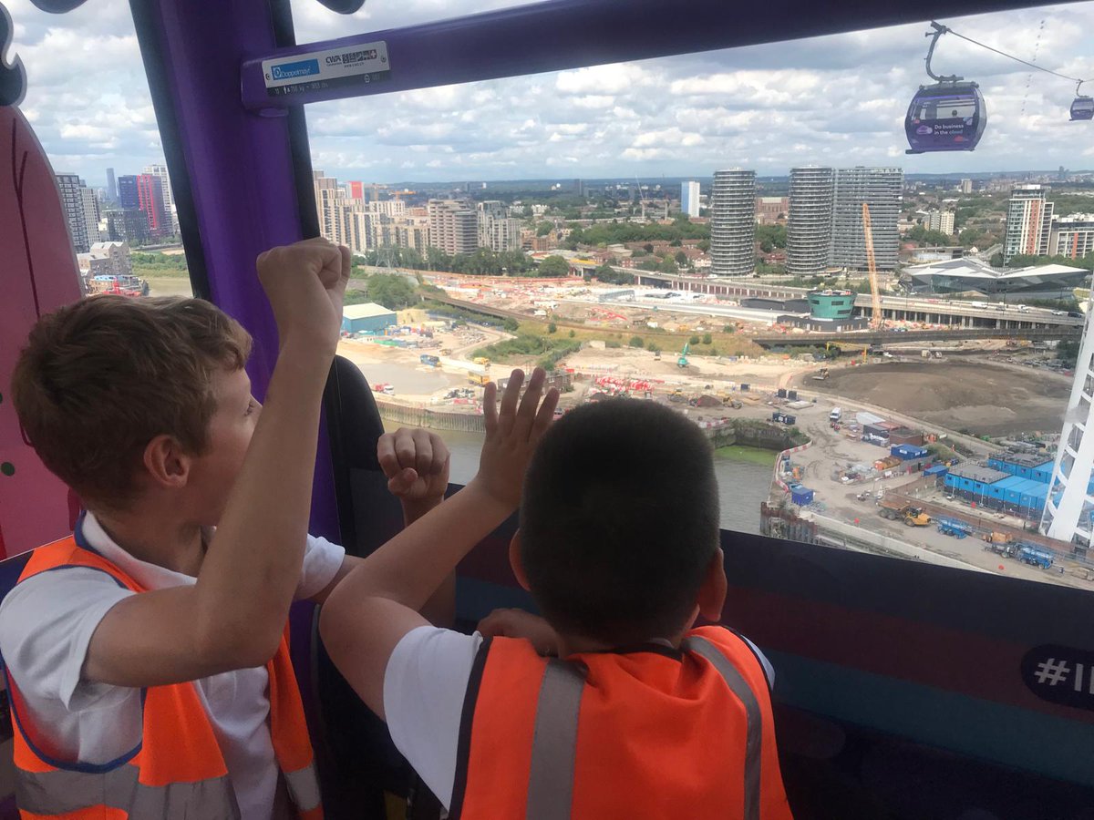 Year 5 really enjoyed their visit <a href="/MayorofLondon/">Mayor of London, Sadiq Khan</a> City Hall today. They met the Deputy Commissioners of the <a href="/LondonFire/">London Fire Brigade</a> and travelled across The Thames on the <a href="/TfL/">TfL</a> cable car - fantastic opportunity to learn about democracy and our city #london #proud2beGT <a href="/SadiqKhan/">Sadiq Khan</a>