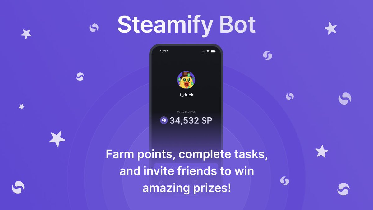 🔥 Tap to get skins on Steamify!

🚀 We're happy to announce that Steamify's open beta has begun!

Get points by completing tasks and playing minigames! Earn priceless CS skins and other in-game stuff by participating in minigames. By referring friends, you can increase your