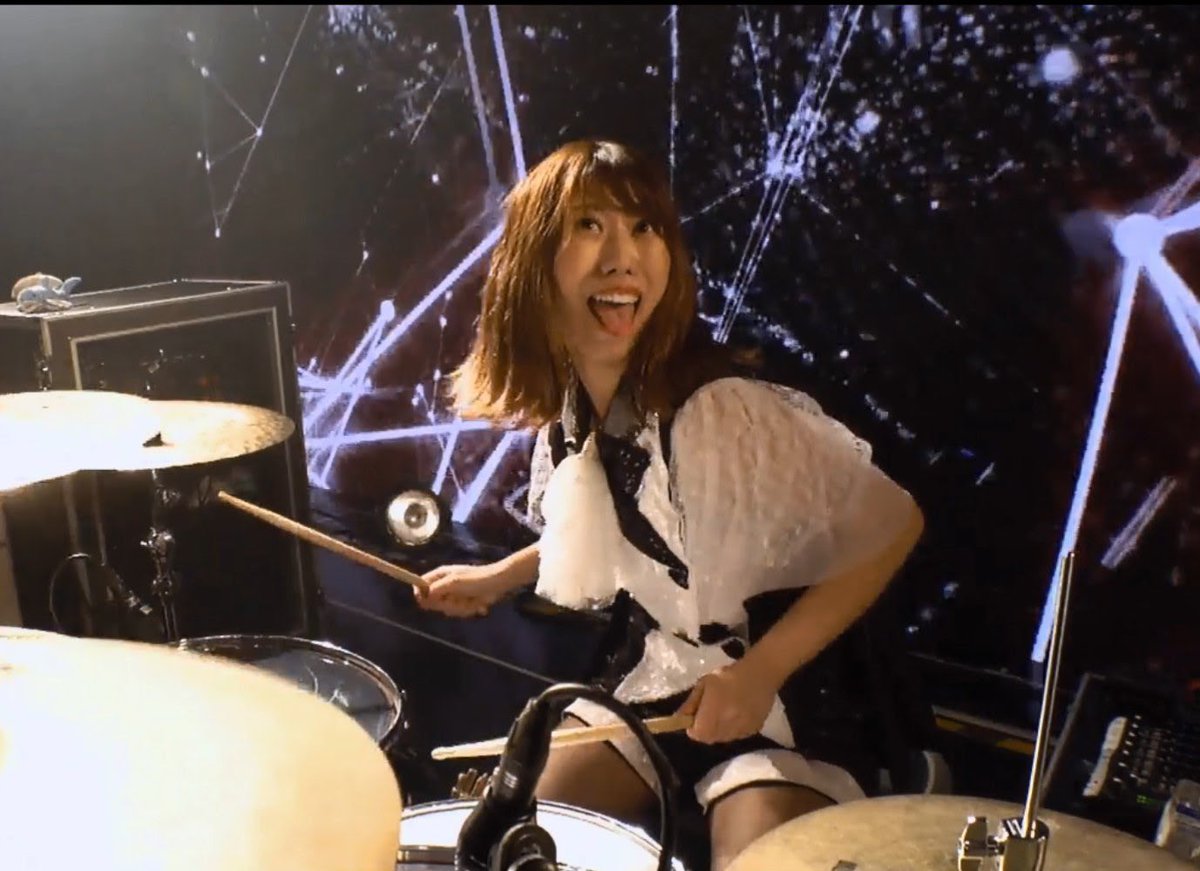 Charles37555666's tweet photo. Happy Thunder Thursday Maidiacs!   Let's all go Bananas for our favorite Gorilla Drummer!   @achi_bandmaid #bandmaid #Ramen #BlackHole #bananas #Snoopy #DiceHate #RunwayModel #Yokohama #DontBeLong #RealExistence 🥰🥰🦍🍌🍜🍣🥁🪘💞💞  We love you Ah-chan!!! https://t.co/fWzRC9Afth