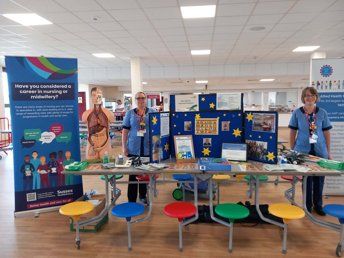 What a lovely day at year 9 careers event. Thank you, Weald Community School, for inviting us.
