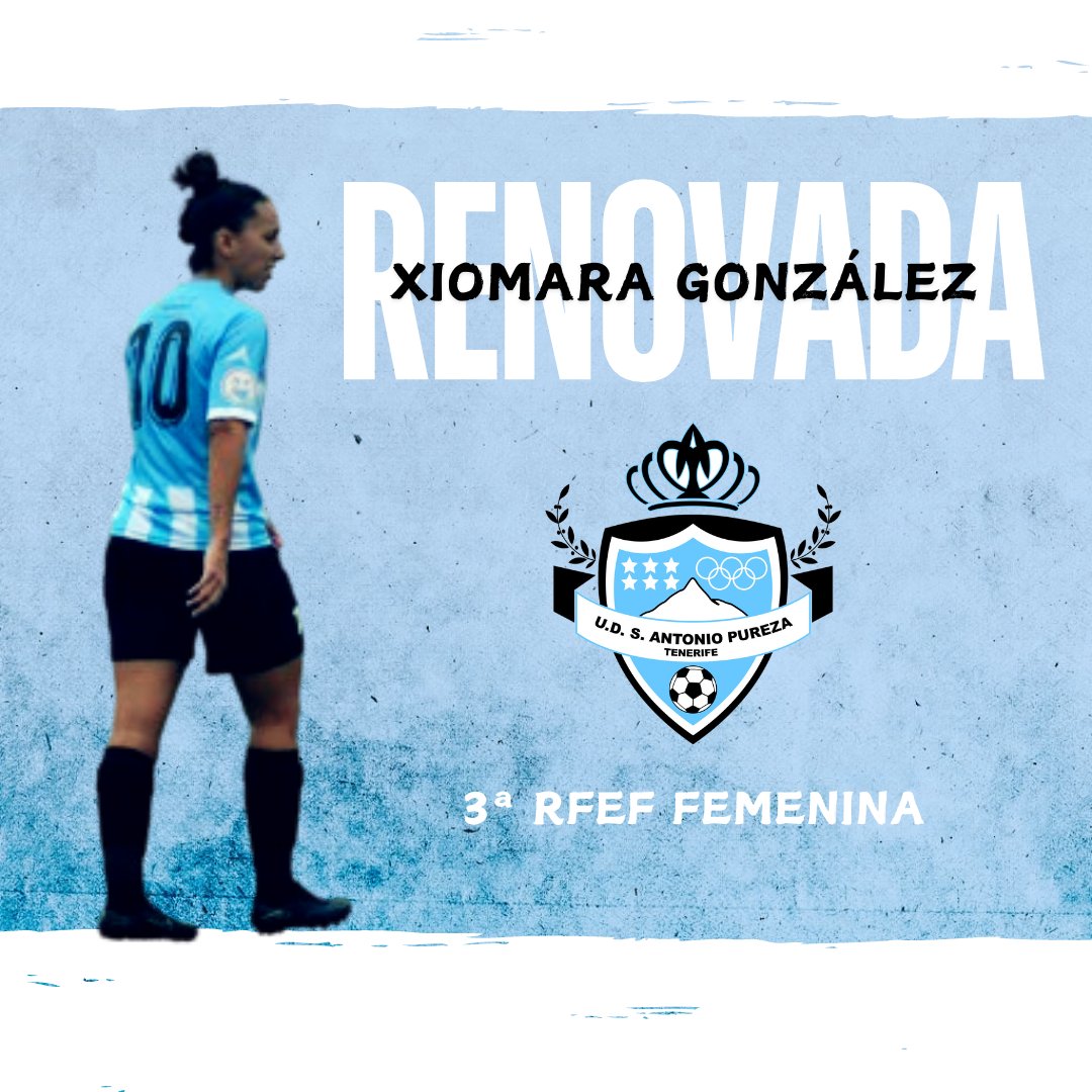 📢: RENOVACIÓN 📝‼️
Xiomara González, continuará un año más a nuestro lado🤩👏. Somos afortunados de que sea una de las jugadoras con más años en el club y sin duda nos ayudará a lograr nuestros objetivos💪
¡Gracias por seguir confiando en nosotros🫂!
