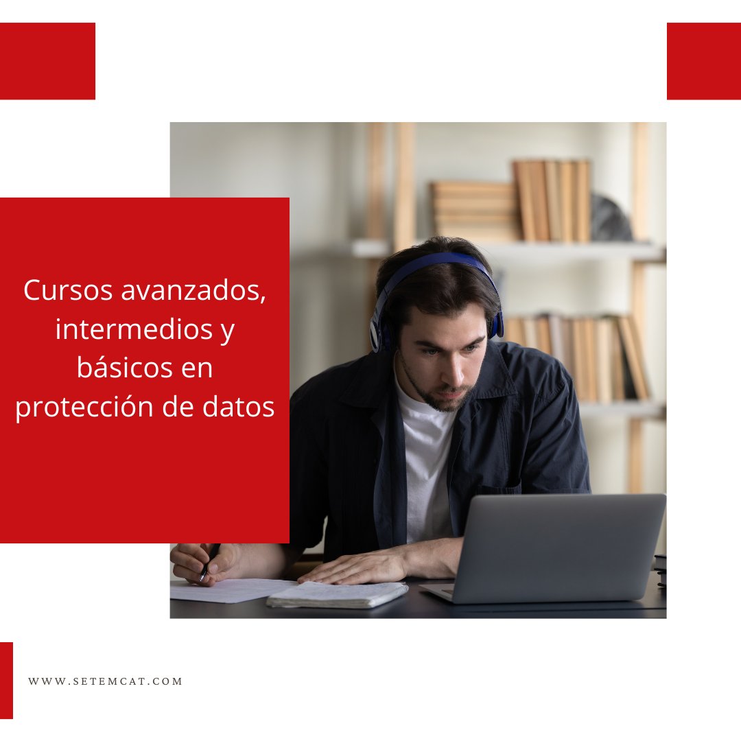 setemcatprivacy's tweet photo. 👉 En Setemcat disponemos de cursos avanzados, intermedios y básicos en protección de datos.

De esta forma, puedes escoger el que mejor se adapte a tus necesidades y las de tu empresa.

✅ ¡Nos adaptamos a todos!

#protección #datos #formación https://t.co/WH9VddVgG8
