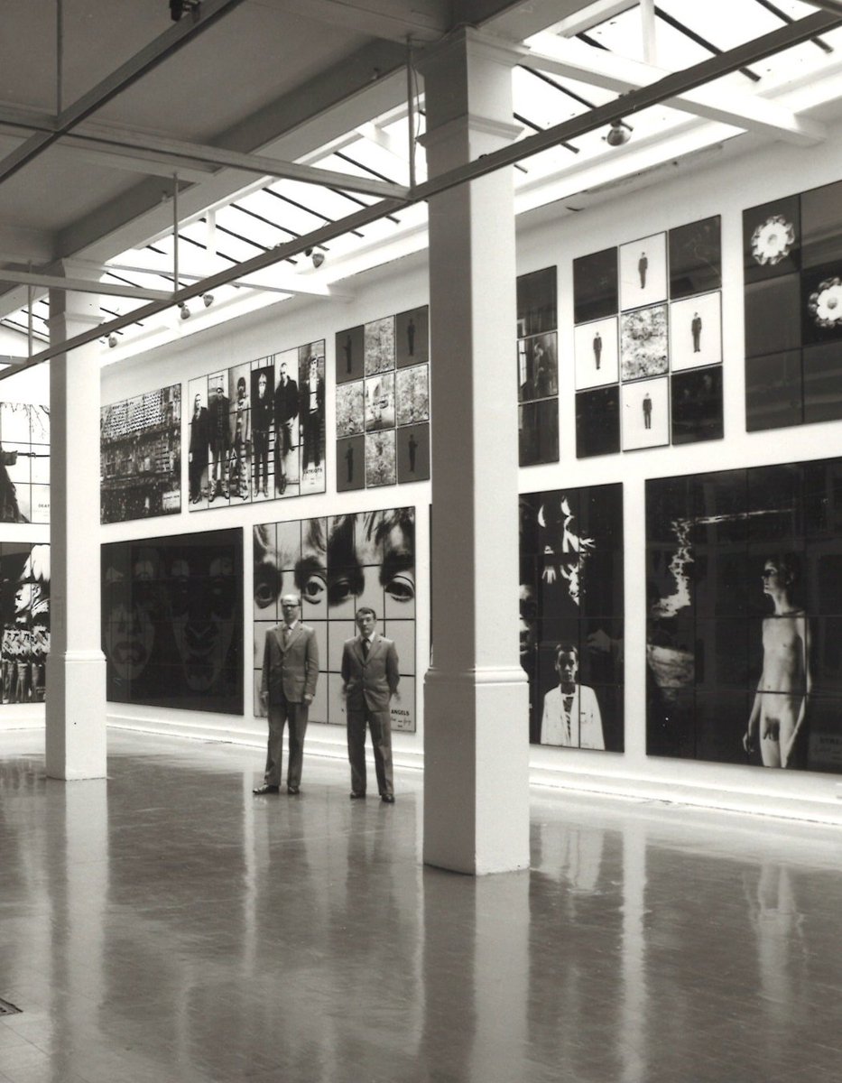 _TheWhitechapel's tweet photo. ’It’s not a collaboration. . . . We are two people, but one artist’ - Gilbert & George.
Fresh from our archive, we have unearthed some images of the duo.
#WhitechapelGallery
#GilbertGeorge
#OnThisDay https://t.co/uoNmtRRZxN