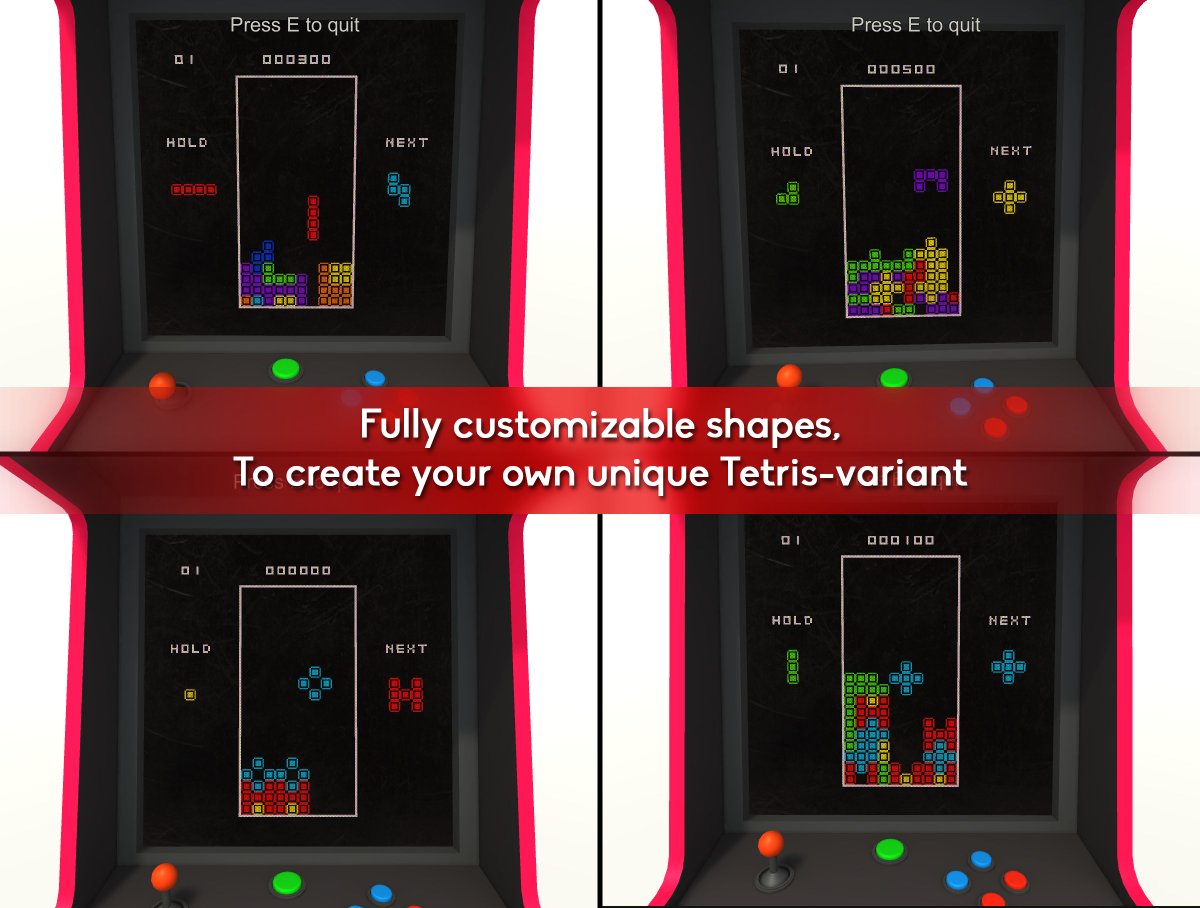 My Tetris Arcade Minigame is now available on the #UnityAssetStore!

It lets you add Tetris to your own game as a playable arcade-cabinet mini-game! 🕹️

And it's 30% off for 11 more days!

Check it out here: assetstore.unity.com/packages/add-o…