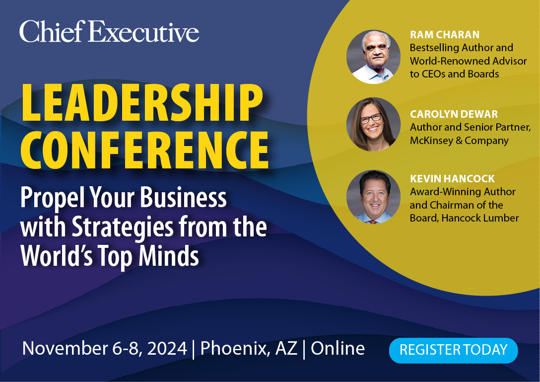 Join us Nov 6-8 in Phoenix, AZ, for the 2024 Leadership Conference! Hear from top leaders like Ram Charan, Carolyn Dewar, and Kevin Hancock. Gain actionable strategies from world-class speakers and elevate your leadership.

👉See the agenda &amp; register now: ow.ly/sOgP50St7RC