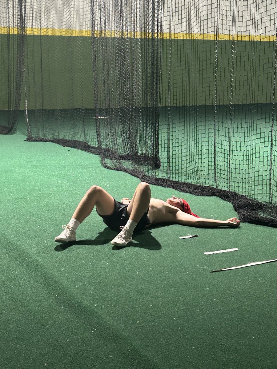 Ty Randall in for a workout yesterday!  He continues to push himself to his limits!