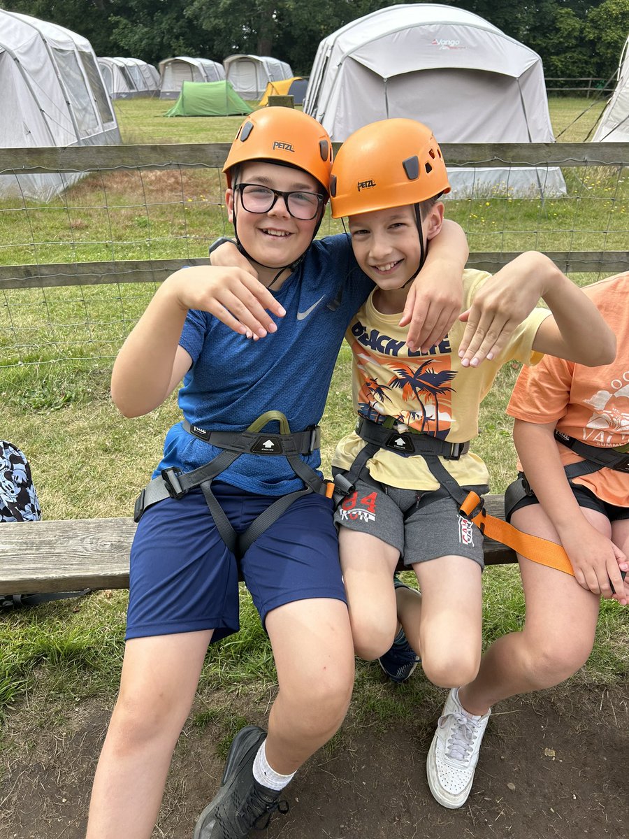 Lots of fun abseiling today!