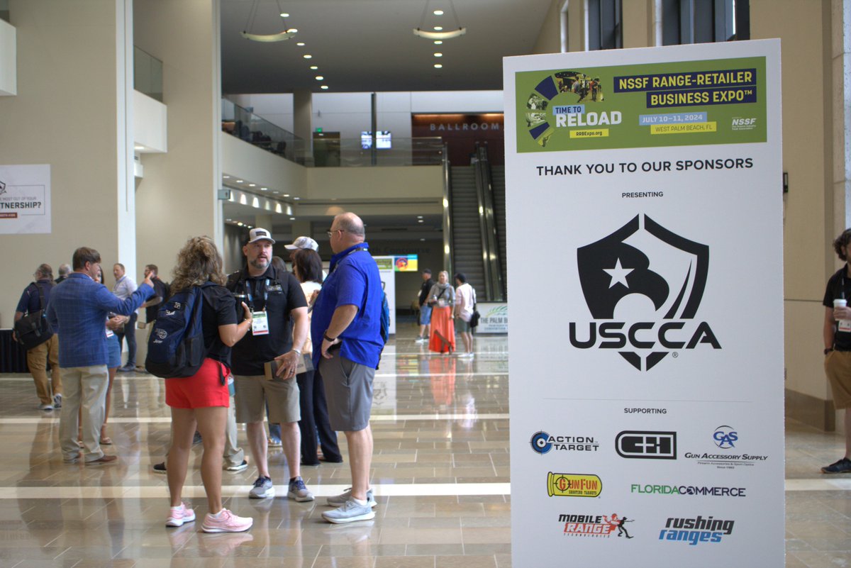 NSSF's tweet photo. What a start to #RRBE 2024! 🔥
Day 1 in West Palm Beach lit up with energy and innovation as retailers and range operators forged connections over cutting-edge equipment and winning strategies.
This power-packed event is delivering exactly what the firearms industry needs. 👊
Day two is underway, and the buzz is only getting stronger!
#NSSF #RangeRetailerExpo #NSSFExpo