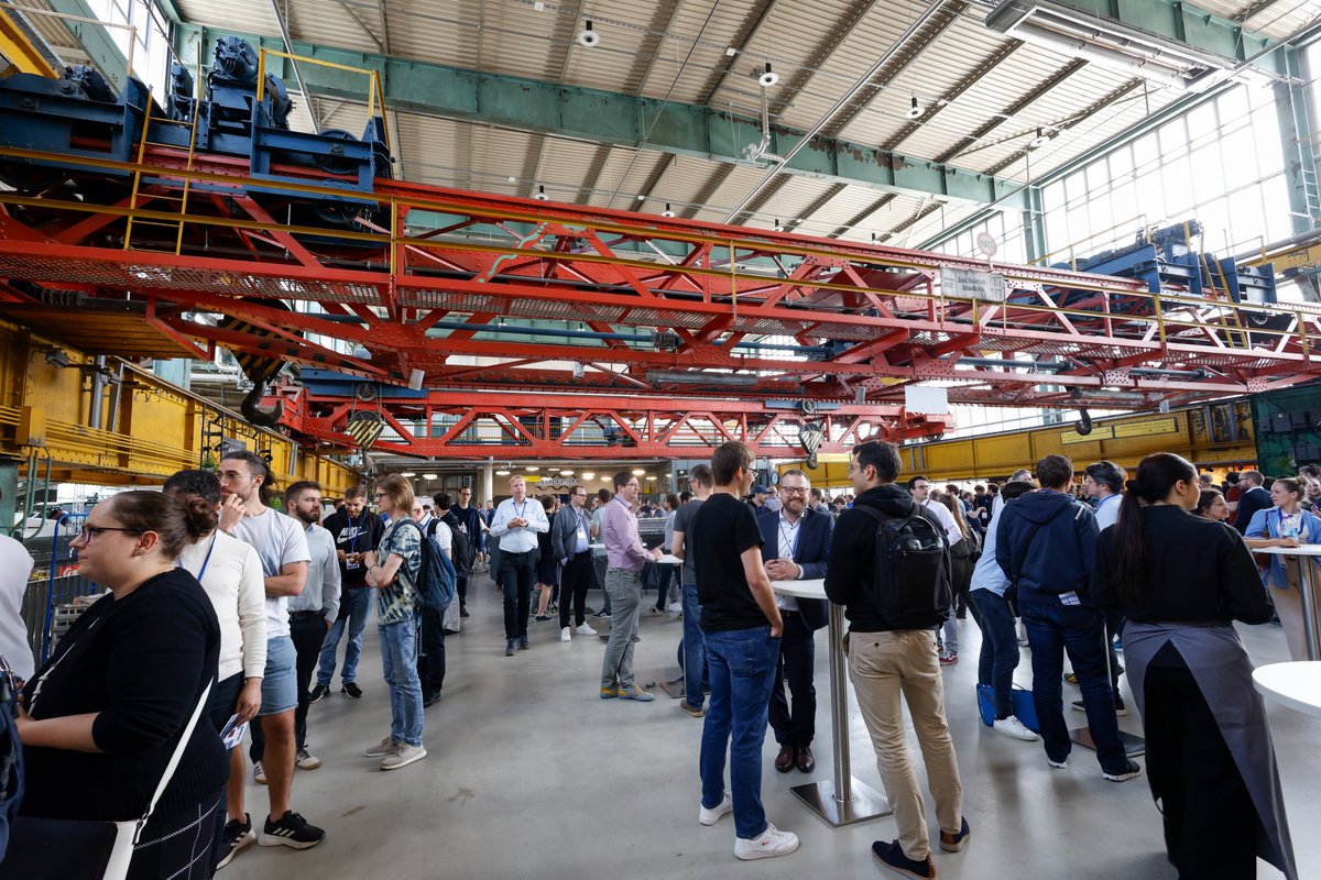 tngtech's tweet photo. Big Techday 24 was a huge success: We welcomed roughly 1,500 guests who listened to 49 talks by 77 speakers, tried out our exhibits and AI showcases, and spent the day with us at Motorworld Munich. Thank you to everyone involved! We can’t wait for Big Techday 25. #tngbtd https://t.co/PDFwiCOCO5