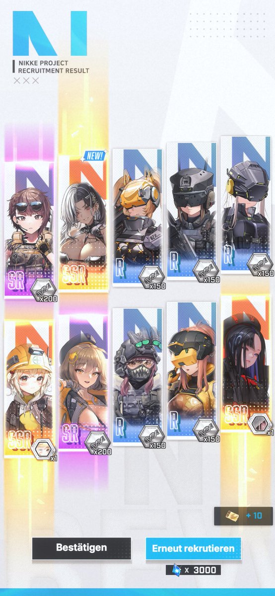 ChokinDaddy's tweet photo. @NIKKE_en First Pull 😂❤️😍❤️❤️ love that outfit https://t.co/UWn1K7i7TS