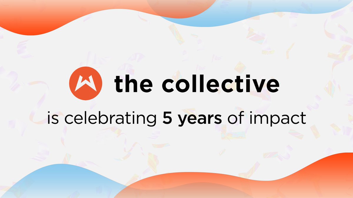 We’re celebrating The Collective’s 5th Anniversary through one of our favorite practices: measuring impact.

Join us for a 🚗 down memory lane. Here are 5️⃣ favorite measurables from the last five years of advancing the power of women 📊 ⬇️

#TheCollectiveImpact
