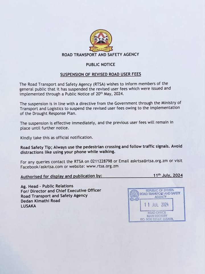 Ministry of Information and Media- Zambia tweet media