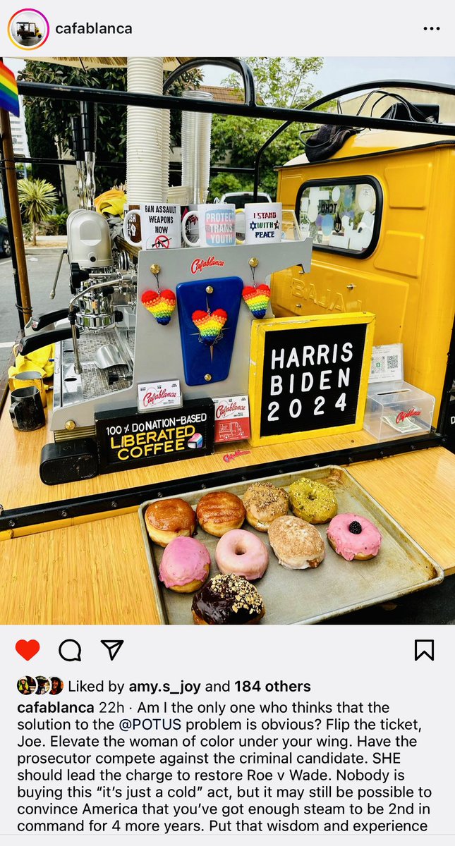 Flip the Ticket! Why not? #fliptheticket #Biden #Harris2024