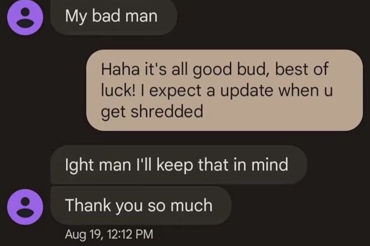 DudespostingWs's tweet photo. Dude finds a friend after accidentally sending a picture of himself to a wrong number https://t.co/E1JqdcaY0k