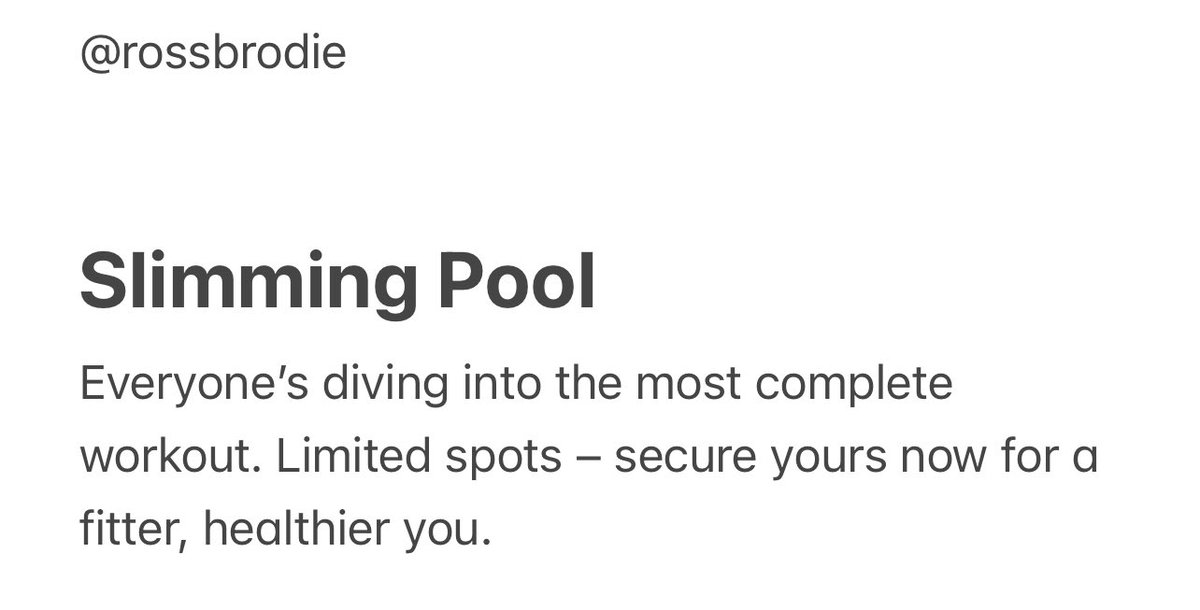 RossBrodie's tweet image. #SwimmingPools #NationalSwimmingPoolDay 
 @OneMinuteBriefs
