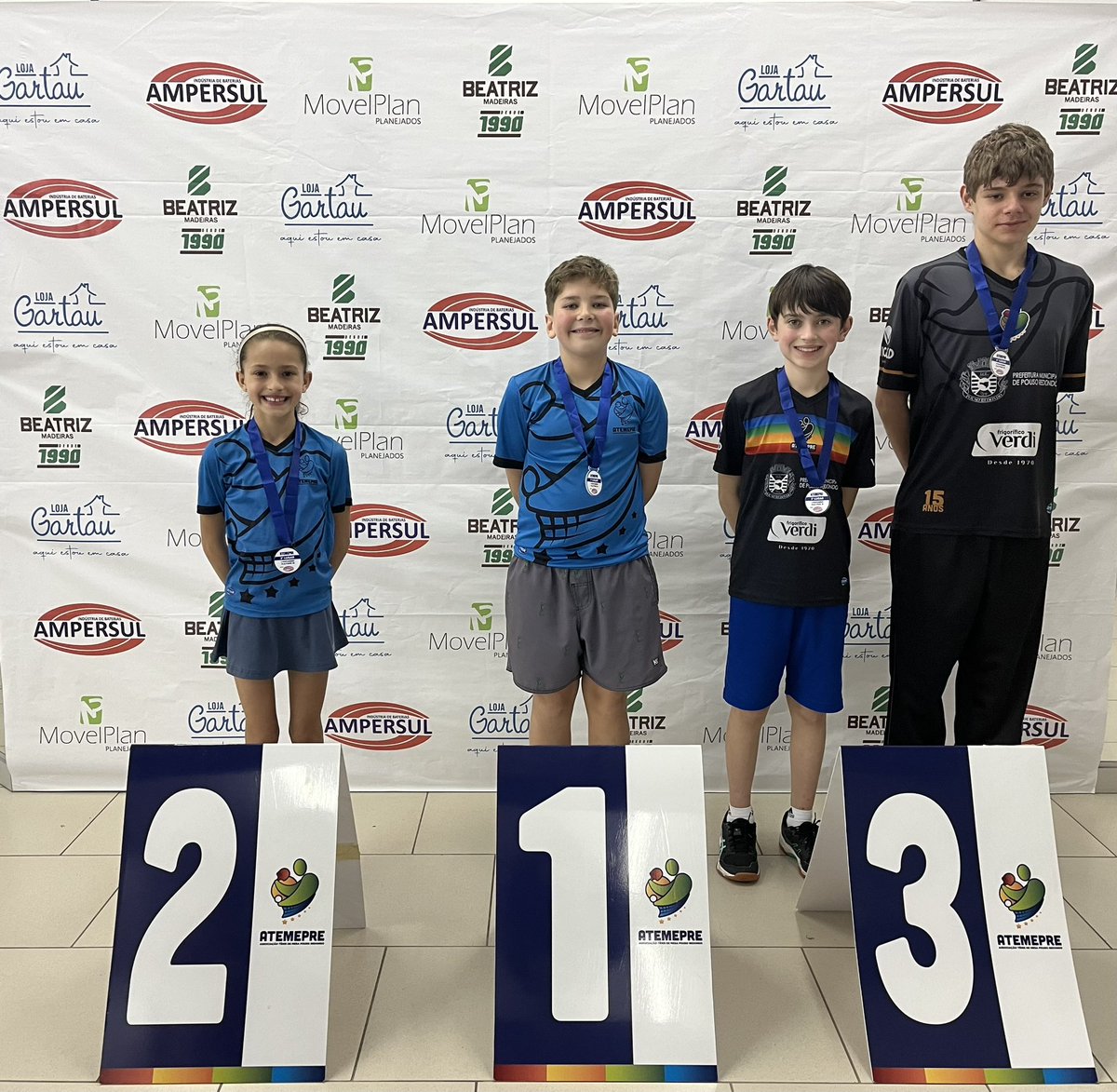 ATEMEPRE's tweet photo. Ontem realizamos a 6ª Etapa do nosso Ranking Interno!!! 🏓 Confira os medalhistas de cada Rating. 🥇🥈🥉
O evento conta com o patrocínio de:
@ampersul_baterias 
@beatrizmadeiras 
@lojagartau
@movelplanplanejados 
As próximas quatro edições acontecerão mensalmente até novembro. 👊 https://t.co/ubmxCxudjF
