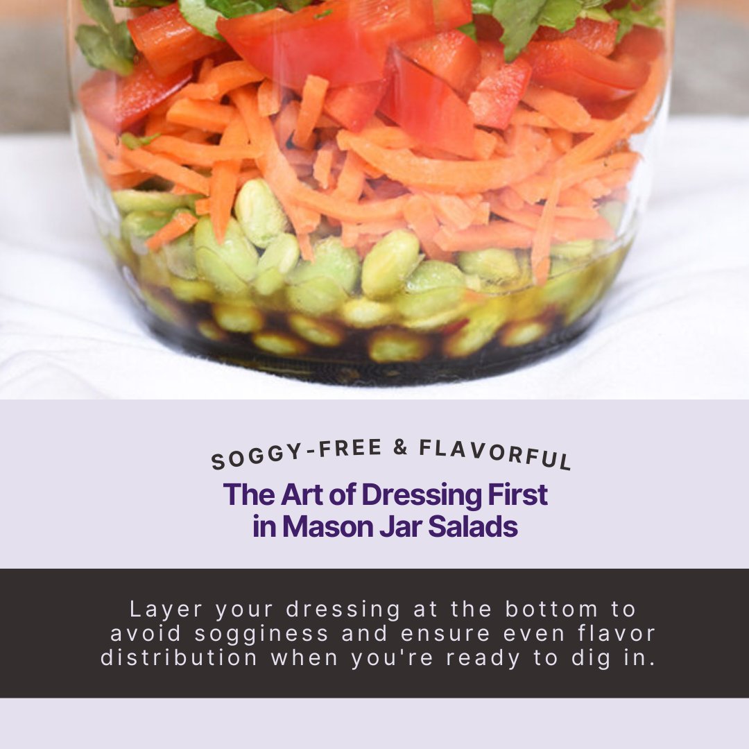 clan_kitchen's tweet photo. Pro Tip: For perfect mason jar salads, remember this trick! Layer your dressing at the bottom to avoid sogginess and ensure even flavor distribution when you're ready to dig in. 🙌 

https://t.co/7FjybrO1fA 

#masonjarsalad
#masonjarsalads
#thaisalad
#vegetablesalad
#veggiesalad https://t.co/0YUsWV8x8E
