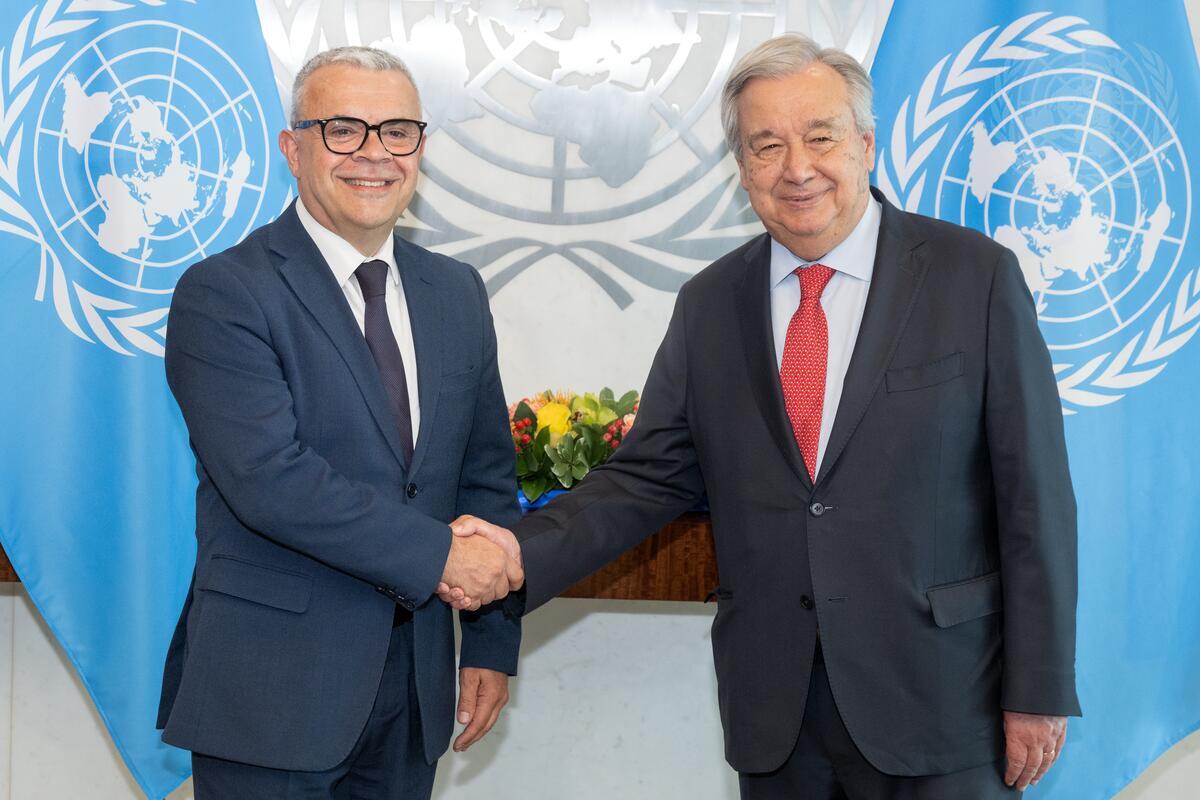 Presenté Credenciales como Embajador de Paraguay  ante <a href="/UN/">United Nations</a> a <a href="/antonioguterres/">António Guterres</a>.
Nueva etapa en 34 años de carrera. Nueva etapa en NYC,  dnde sucedieron cosas importantes en mi vida.
Renuevo compromiso con Paraguay y su gente.
Agradezco a las autoridades q me brindan su confianza.