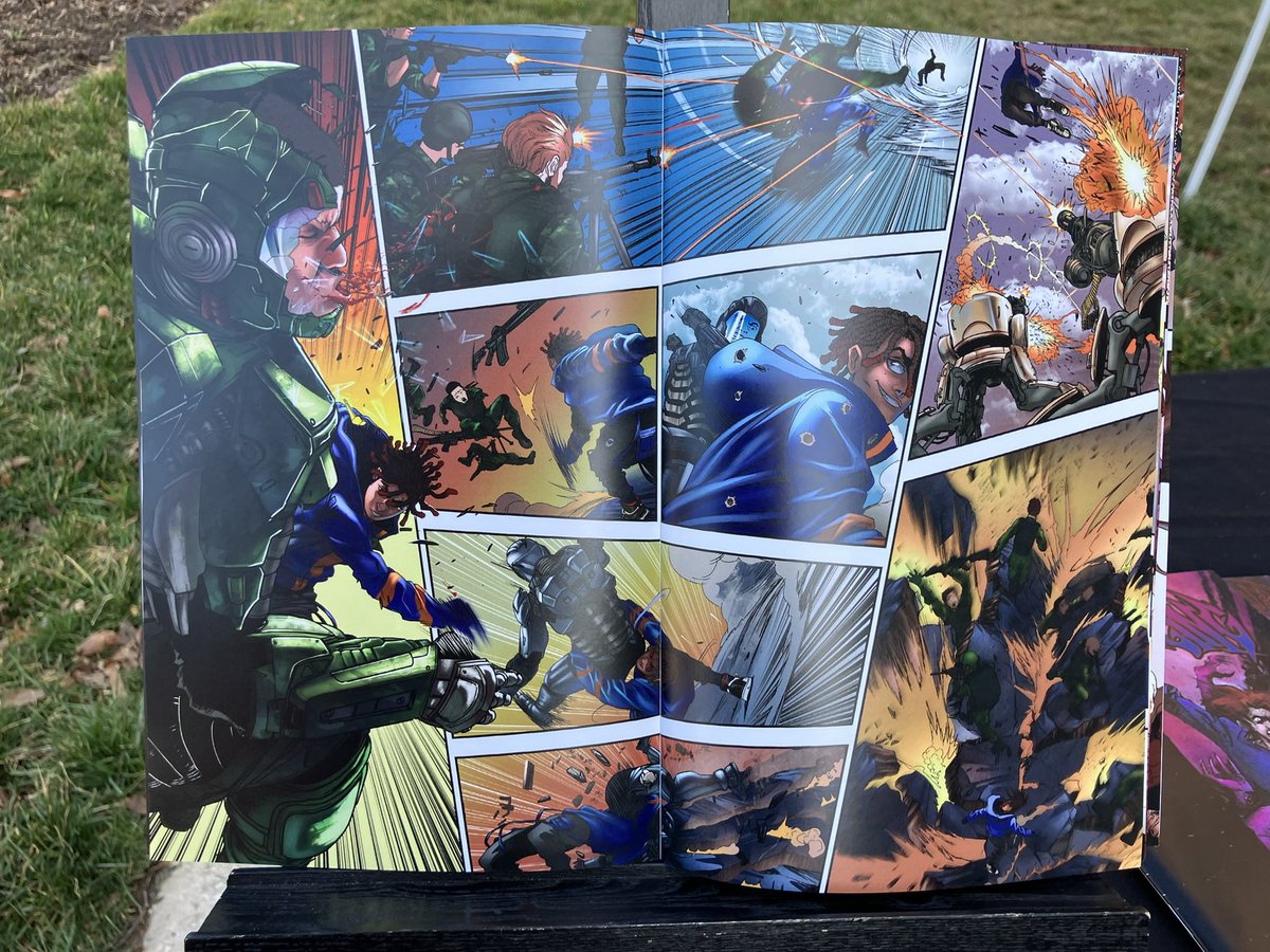 resolvecomics's tweet photo. Yerrrr!! @blerdconDC 

If you’re 🫵🏾 at #blerdcon this weekend, stop by table A-520 to grab your copy of Super Dangerous while supplies last! 😁

#blerdcondc https://t.co/lirC5EQRNE