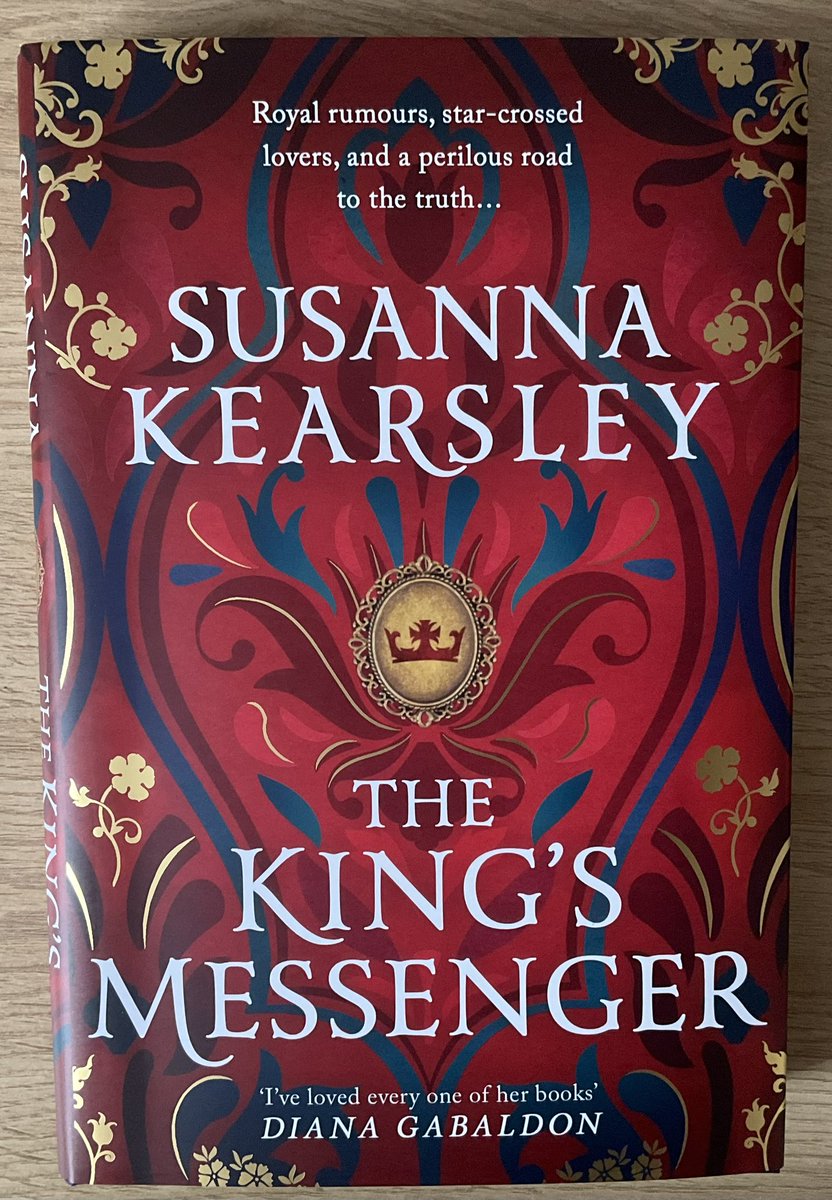 Lindahill50Hill's tweet photo. Thank you so much @LaurieMcShea for this wonderful finished copy of #TheKingsMessener by @SusannaKearsley coming from @simonschusterUK 1st August. 
This sounds #histfuc of the very best kind! 📚❤️ https://t.co/qnE0XFMQK2