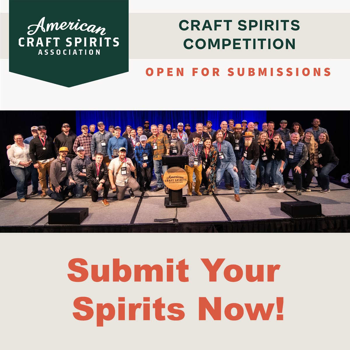 Registration is now open for the only craft spirits judging competition assembled, organized and overseen by you, the distilling community. Register now to take advantage of early-bird rates. americancraftspirits.org/programs/judgi…